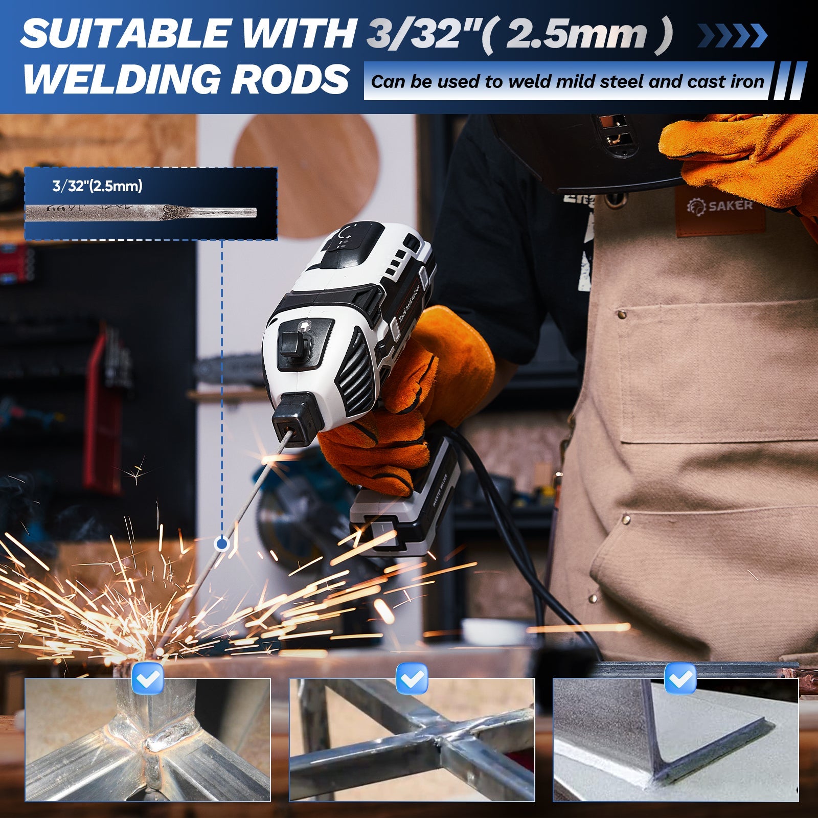 Welding Machine Welder Rods – 20 Pcs